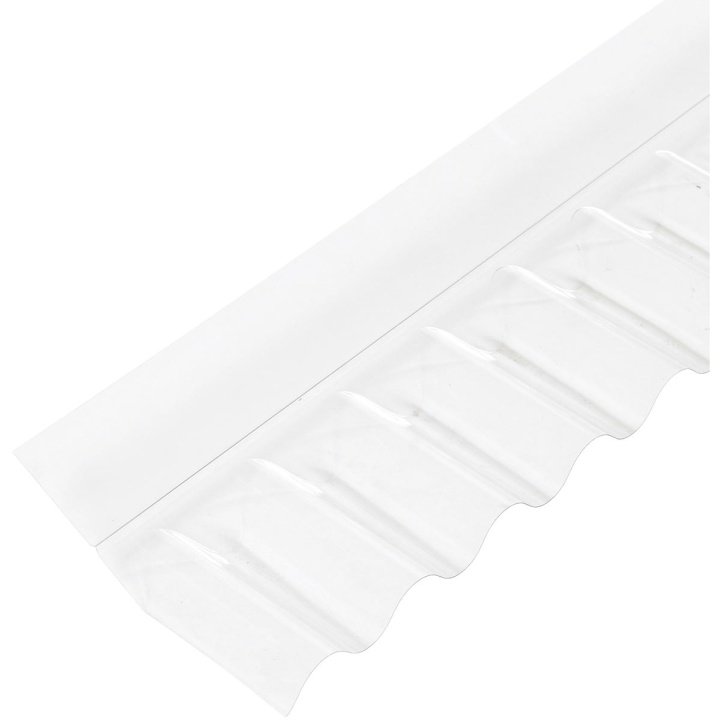 PVC Corrugated Ridge Flashing Profile