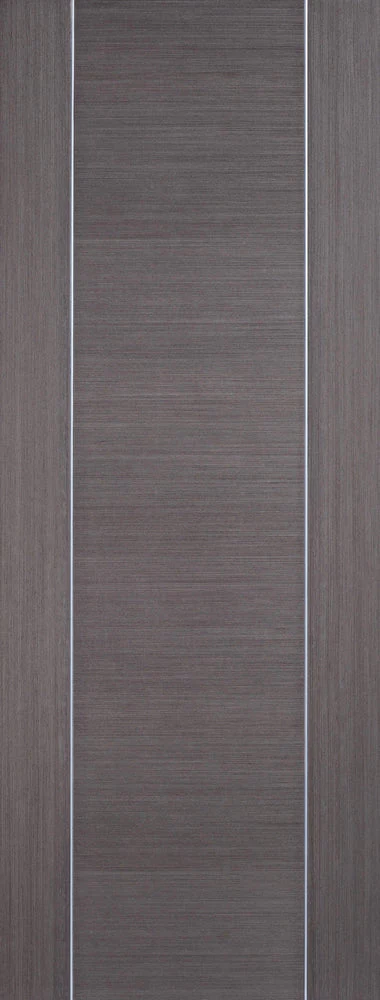 Alcaraz Chocolate Grey Pre-Finished Interior Fire Door FD30 – All Sizes