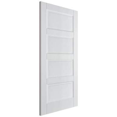Contemporary White 4 Panel Interior Fire Door FD30 – All Sizes