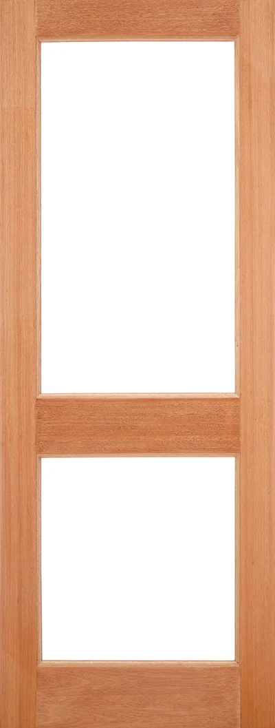 2XGG Hardwood M&T 2 Unglazed Light Panels External Door – All Sizes