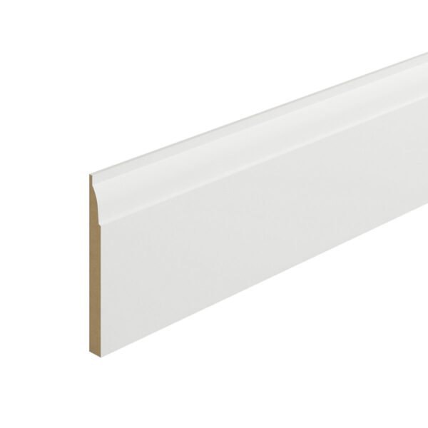25x150mm ovalo skirting mdf per mrt