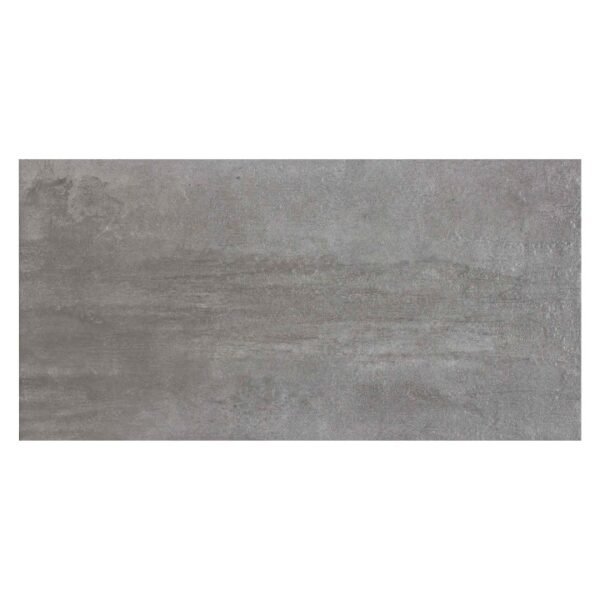 Grunge Matt Grey Porcelain Floor & Wall Tile 300 x 600mm