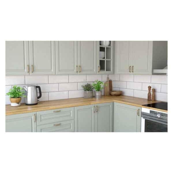 Form Glazed Winter White Ceramic Wall Tile 150 x 400mm