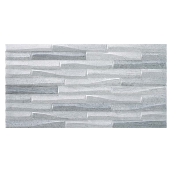 Sunset White Porcelain Decor Wall Tile 316 x 608mm