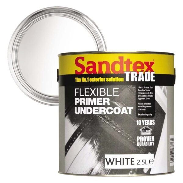 Sandtex Exterior Flexible Primer Undercoat White 2.5L