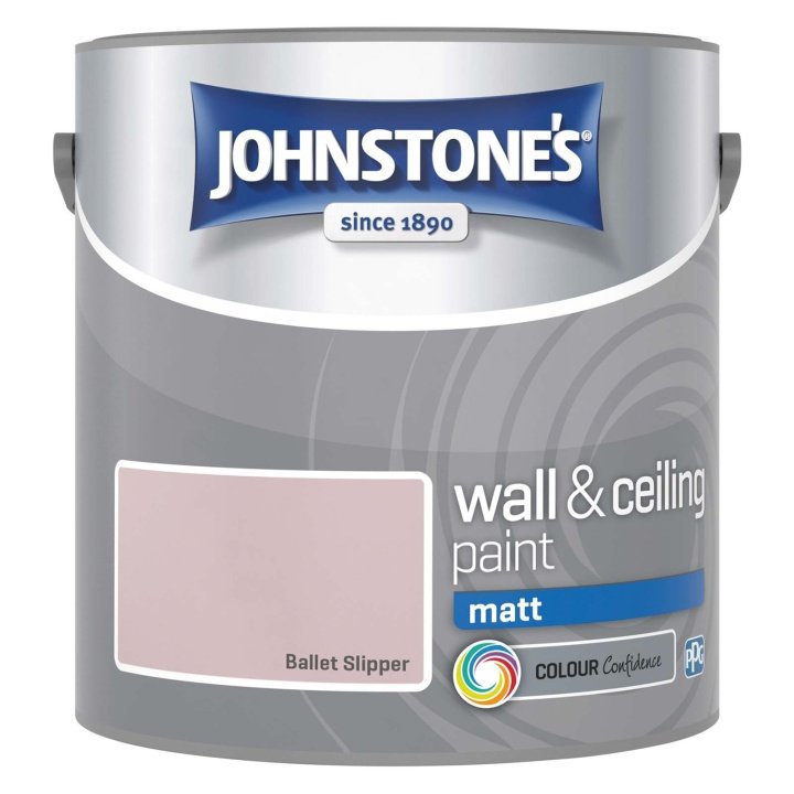 Johnstone’s Vinyl Matt Emulsion Ballet Slipper 2.5L