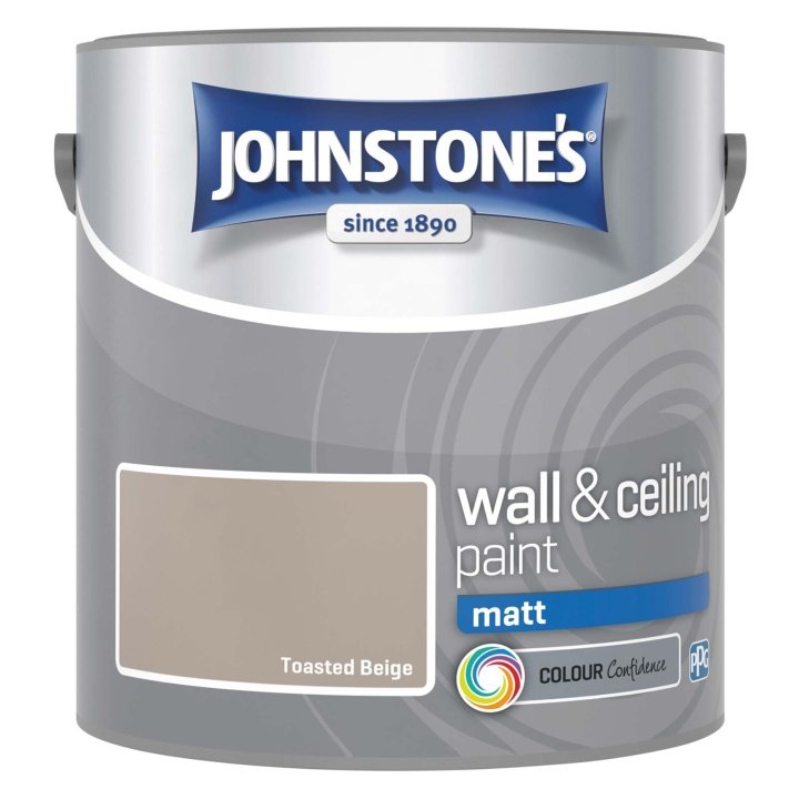 Johnstone’s Vinyl Matt Emulsion Toasted Beige 2.5L