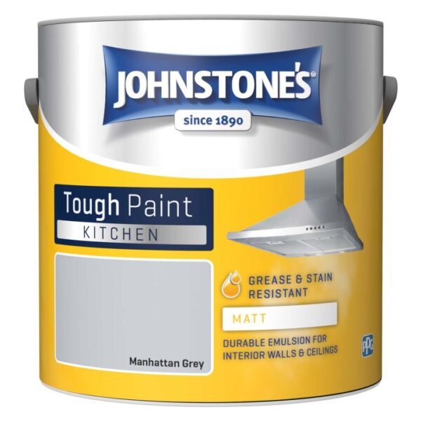 Johnstone’s Kitchen Matt Emulsion Lemon Daze 2.5L