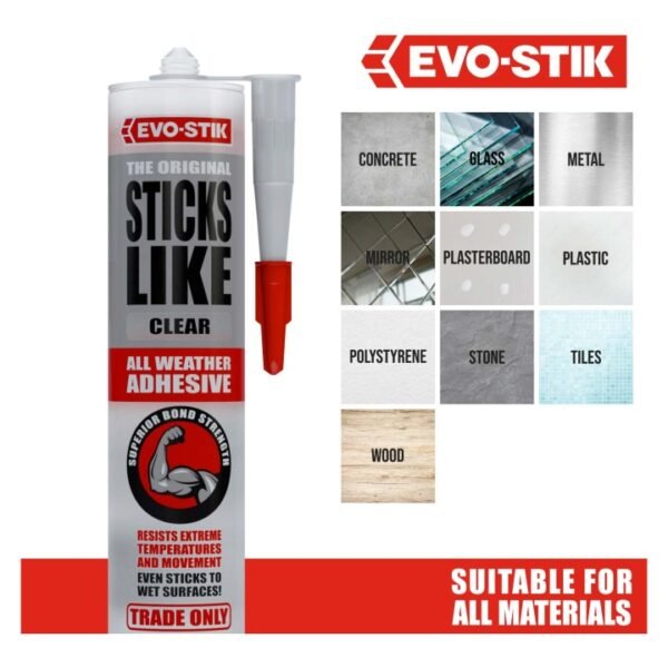 EVO-STIK Sticks Like All Weather Adhesive 290ml